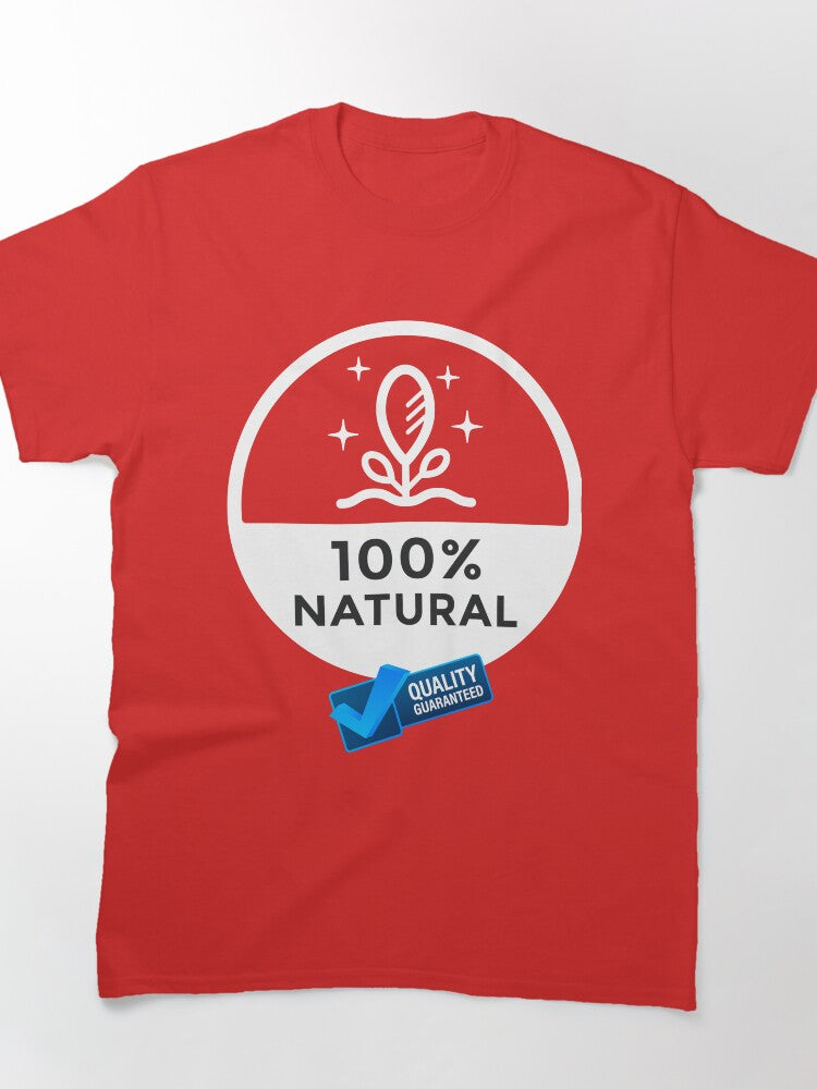 100% Organic Natural Product Gift Sustainable Cotton Shirt