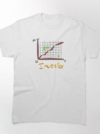 Investor's Chart Financial Market Analysis Growth Graphic Tee