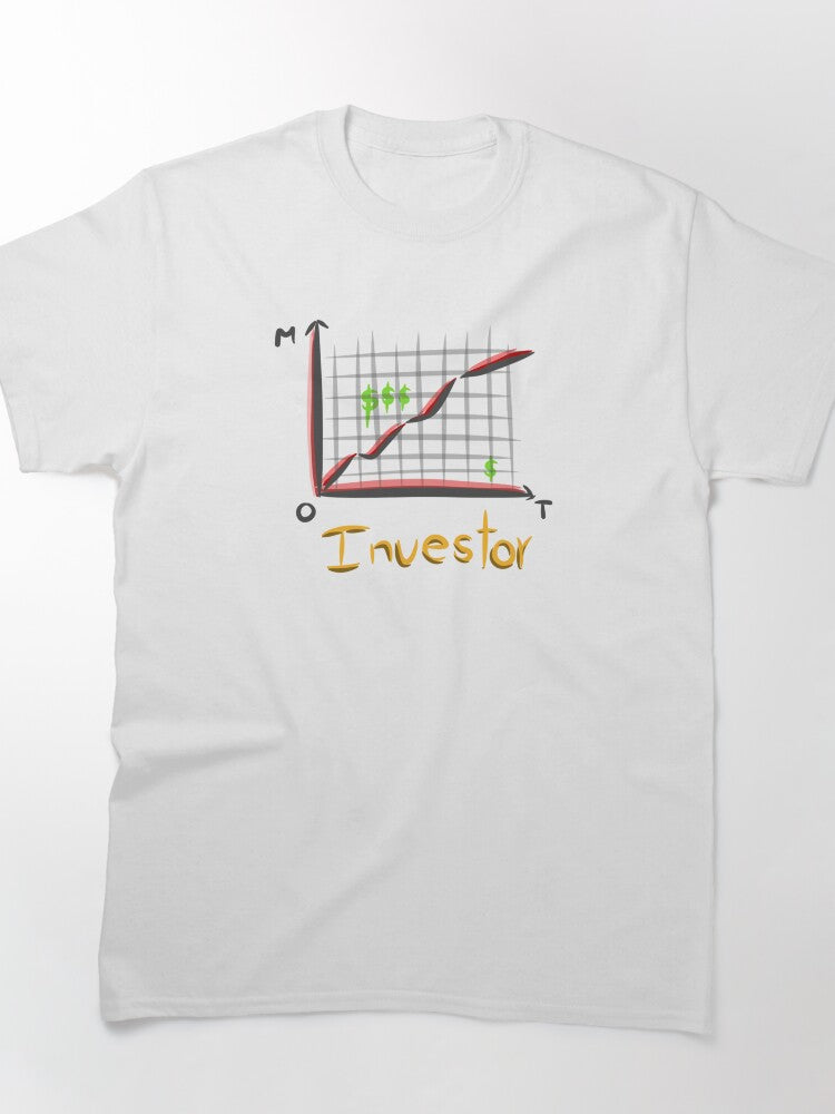 Investor's Chart Financial Market Analysis Growth Graphic Tee