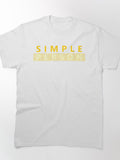 Simple Person Minimalist Personality Statement Classic T-Shirt