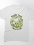 Matcha Mood Aesthetic Graphic T-Shirt Zen Green Tea Apparel