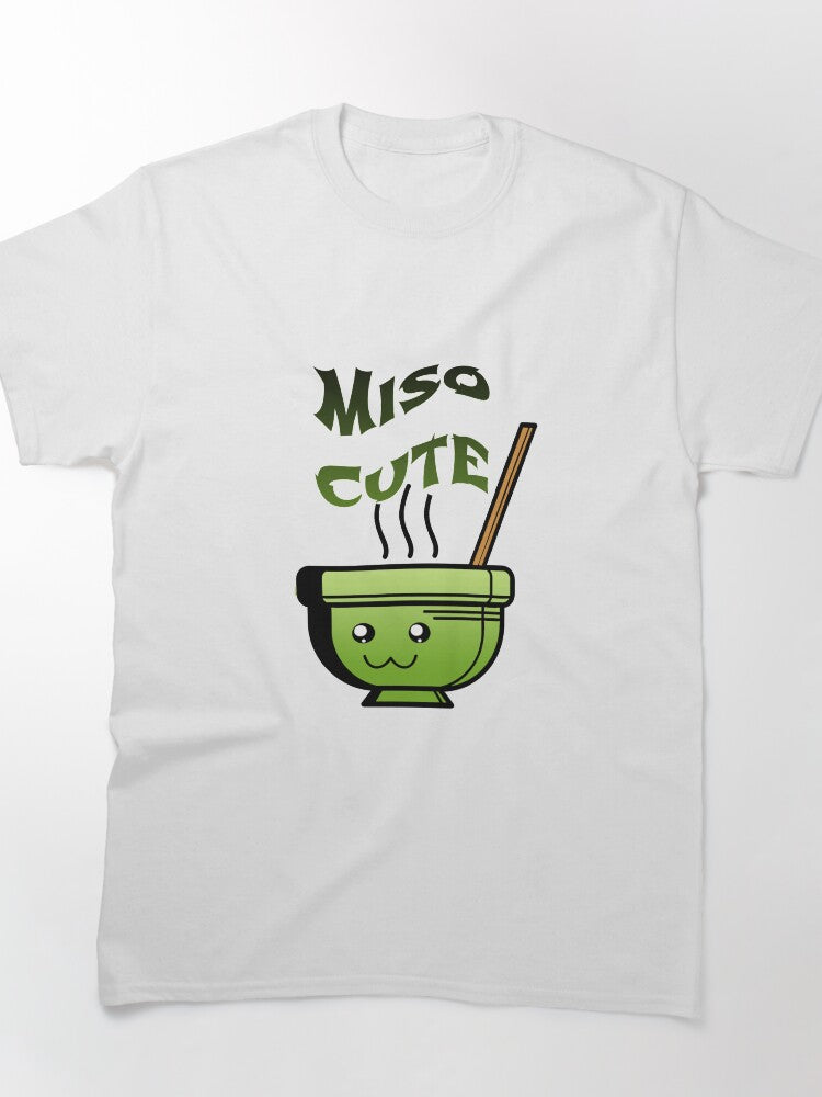 Miso Cute Funny Food Pun T-Shirt Japanese Cuisine Lover Gift