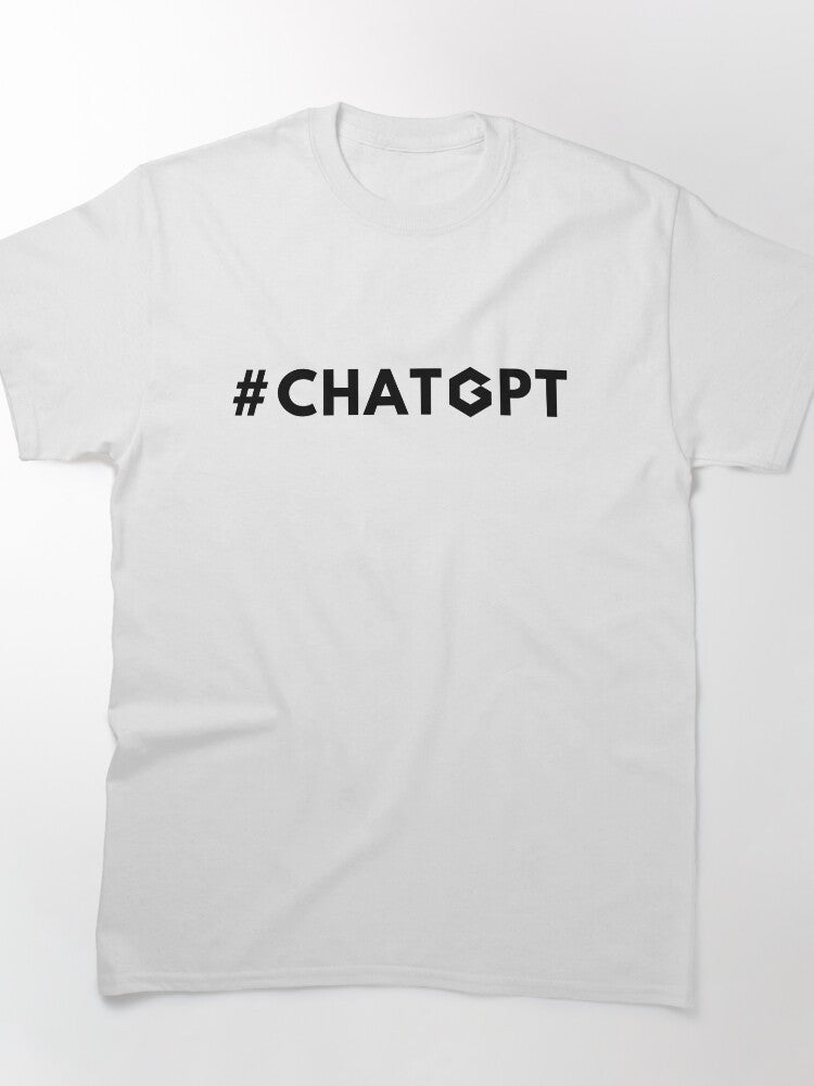 ChatGPT Hashtag Trending AI Shirt | Social Media Tech Enthusiast Tee