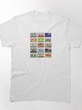 Babel Cassette Tapes Vintage Library Design Classic T-Shirt