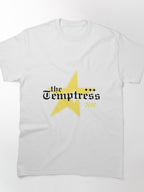 The Temptress Vintage Style Yellow Art Design Classic T-Shirt