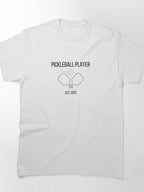 Pickleball Player Pro Athlete Performance Style Graphic Tee