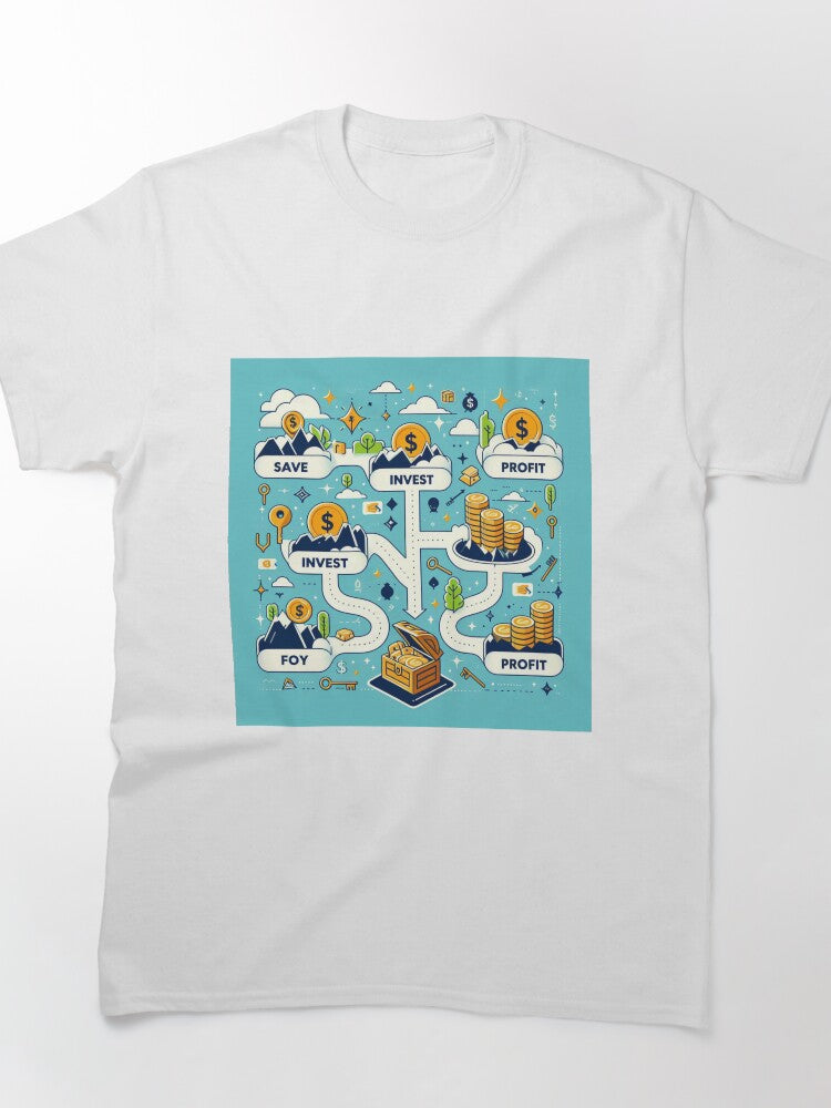 Path To Financial Freedom Save Invest Profit Wealth Tee
