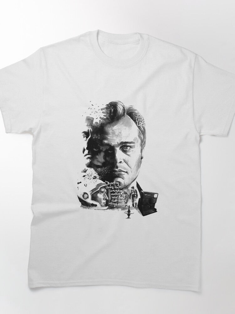 Director Christopher Nolan Film Fan Art Premium Classic T-Shirt