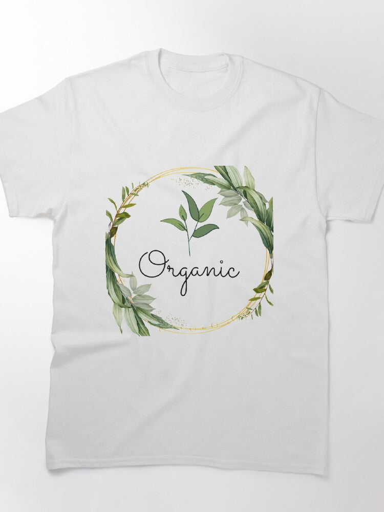 Pure Organic Essence Sustainable Fashion Minimalist T-Shirt