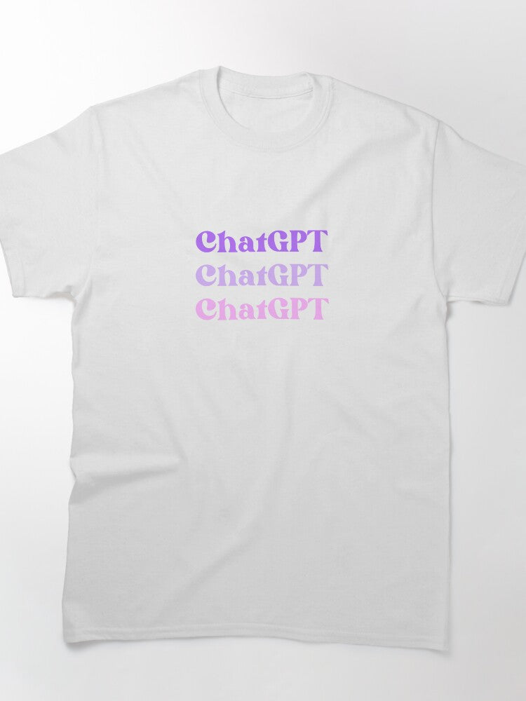Official ChatGPT AI Logo Graphic Tee | Premium Minimalist Tech Shirt