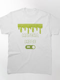 Matcha Mode On Green Aesthetic Tee Focus and Energy Sport Shirt