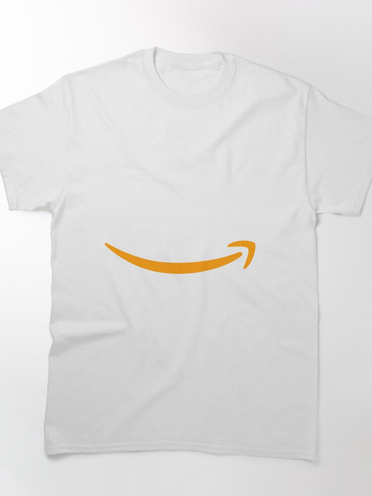 AWS Cloud Arrow Sticker Tee - Tech Professional Computing Top