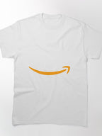 AWS Cloud Arrow Sticker Tee - Tech Professional Computing Top