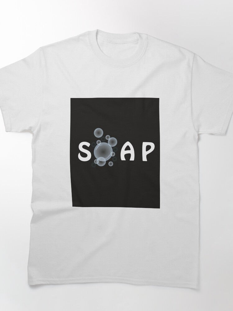 Minimalist SOAP Bubbles Clean Aesthetic Classic T-Shirt