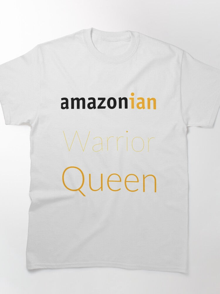 Vintage Amazonian Warrior Queen Tee - Fierce Feminine Apparel