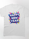 Happy New Year Winter Tee – Cozy Seasonal Holiday Apparel