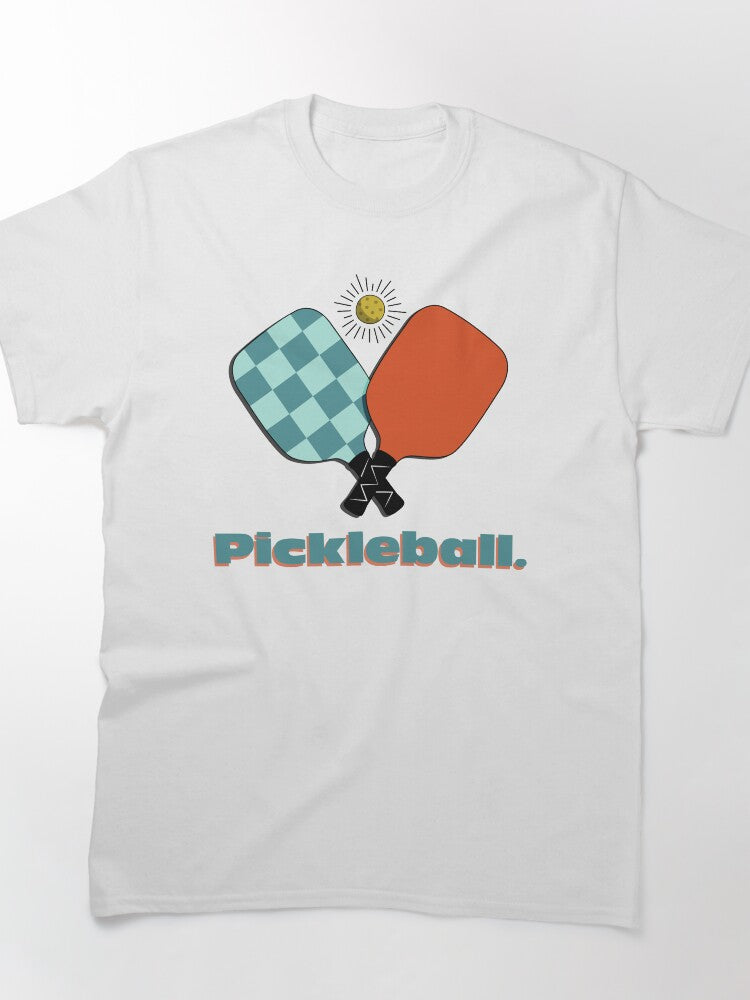Pickleball Paddles Graphic Tee Competitive Sports Apparel