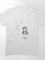 Kawaii Matcha Cat Graphic Tee Cute Green Tea Aesthetic Gift