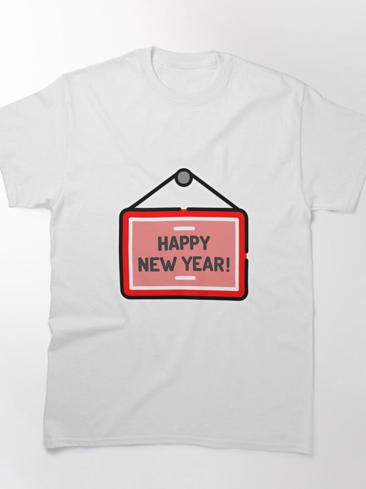 Happy New Year #2 Party Tee – Classic Holiday Festive Clothing