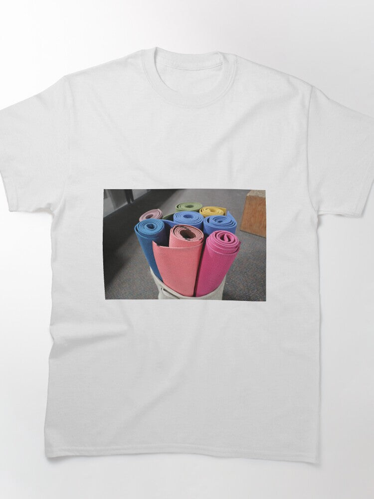 Yoga Mat Bin Storage Shirt – Funny Fitness Organization Design