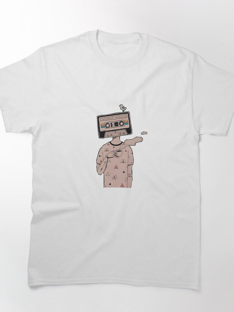 Music Coffee Birds Nature Lover Relaxing Classic T-Shirt