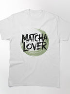 Matcha Lover Minimalist Tee Simple Modern Green Tea Design