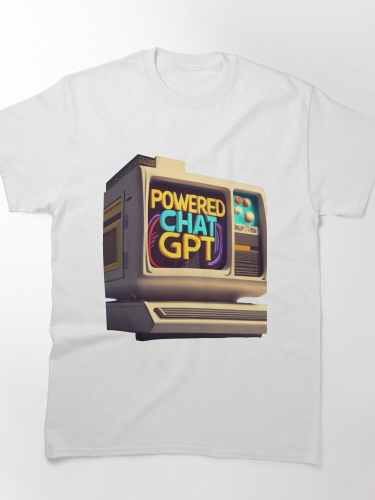 Retro PC ChatGPT Artificial Intelligence Shirt | Vintage Computer Tee