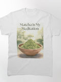 Zen Meditation Tea Apparel: Mindful Matcha Green Tea Classic Tee\nWould you like me to generate a set of high-converting product descriptions to match these SEO-optimized titles?