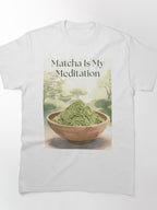 Zen Meditation Tea Apparel: Mindful Matcha Green Tea Classic Tee\nWould you like me to generate a set of high-converting product descriptions to match these SEO-optimized titles?