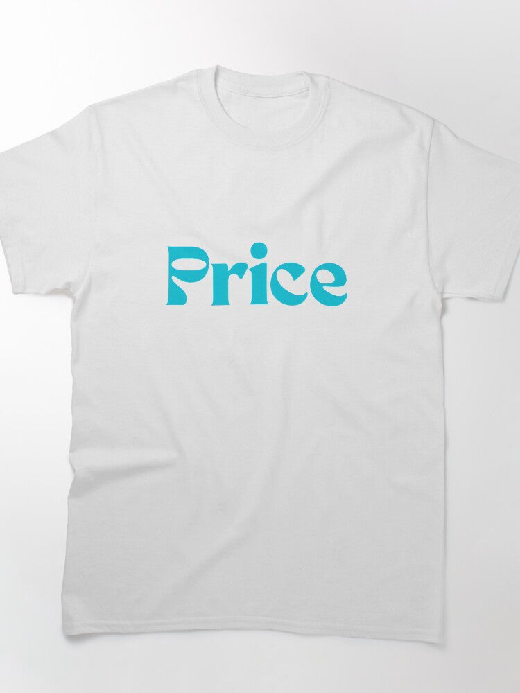 Price Funny Cool Color Art Shirt | Artistic Personalized Name Tee