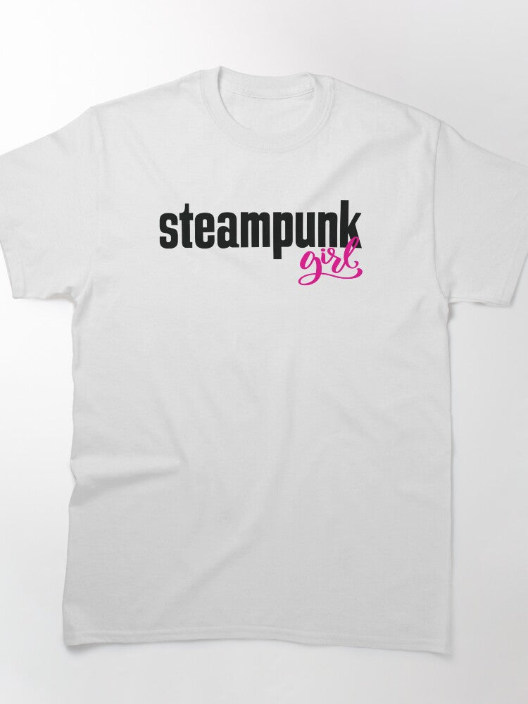 Steampunk Girl Industrial Fantasy Victorian Art Classic T-Shirt
