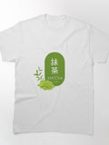 Original Matcha Graphic T-Shirt Premium Cotton Green Tea Top