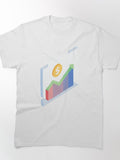 Financial Growth Isometric Chart Dollar Coin Business Tee