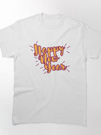 New Year Party Minimalist Holiday Cheer Classic Cotton Tee