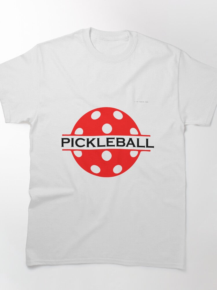 Funny Pickleball Humor T-Shirt Lightweight Breathable Cotton Top