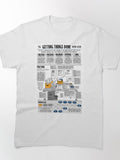 Getting Things Done David Allen Visual Summary Productivity Tee
