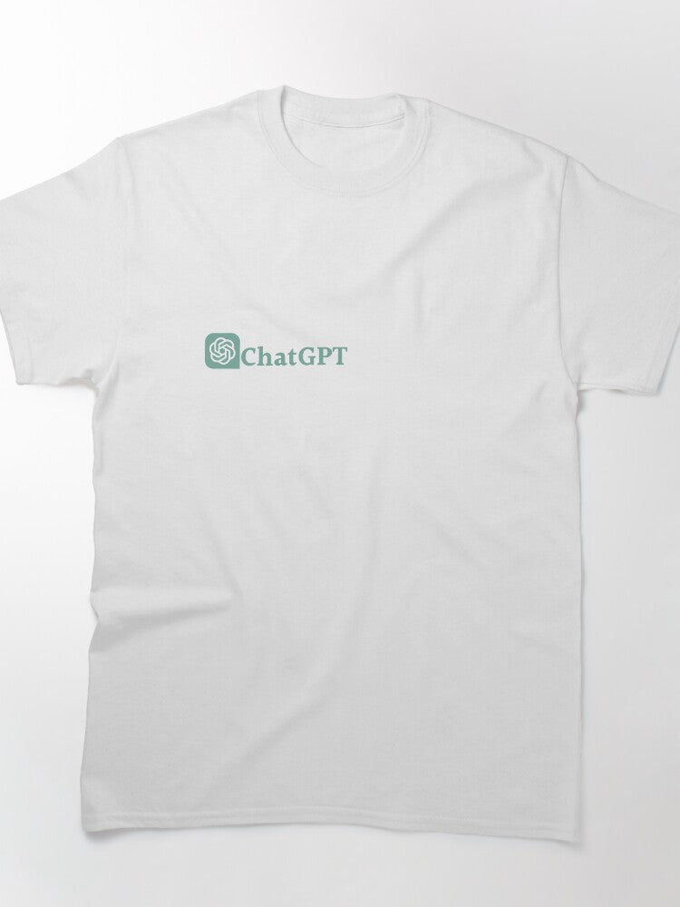 Official ChatGPT Robot Tee - Advanced AI Technology Shirt