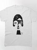 Funny Tape Face Performance Art Graphic Classic T-Shirt