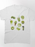 Matcha Lovers Sticker Pack Style Tee Fun Assorted Tea Graphics