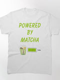Powered By Matcha Energy Tee Performance Green Tea Apparel