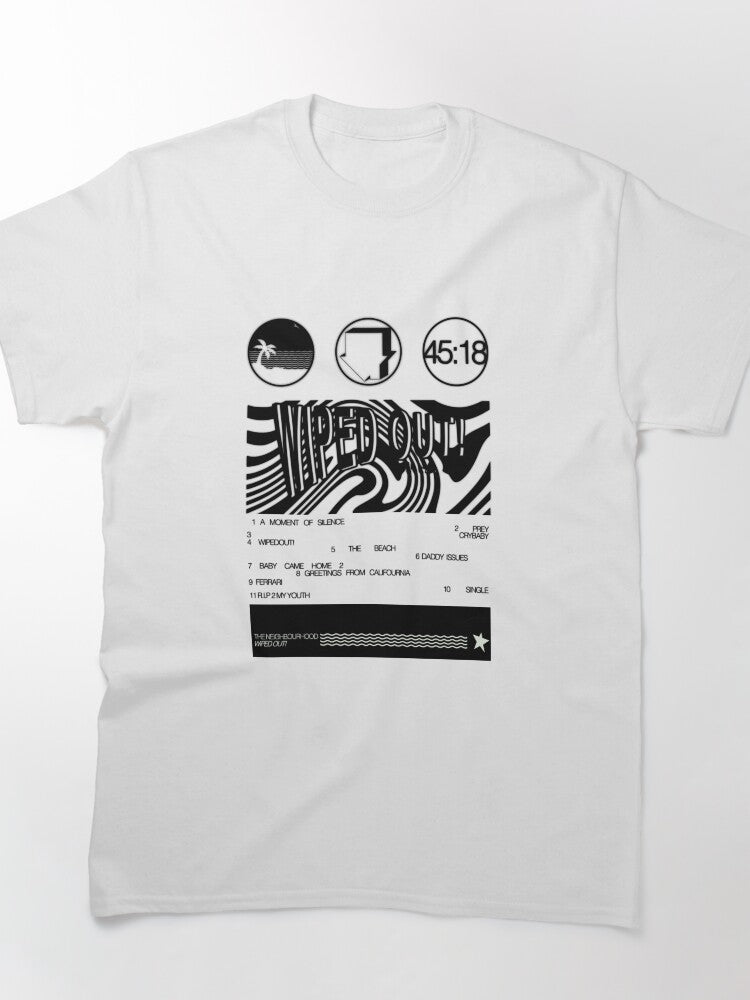 The Neighbourhood Wiped Out Minimalist Art Classic T-Shirt