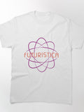 Futuristica Modern Tech Oversized T-Shirt Minimalist Innovation Tee
