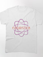 Futuristica Modern Tech Oversized T-Shirt Minimalist Innovation Tee