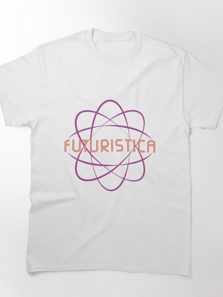 Futuristica Modern Tech Oversized T-Shirt Minimalist Innovation Tee