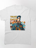 Trust Data Always Typography Oversized T-Shirt Data Analyst Fashion