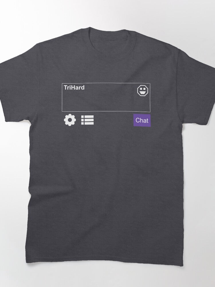 TriHard Chat Emote Gaming Culture Classic T-Shirt