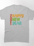 New Year 2021 Graphic Tee – Classic Holiday Event Wardrobe