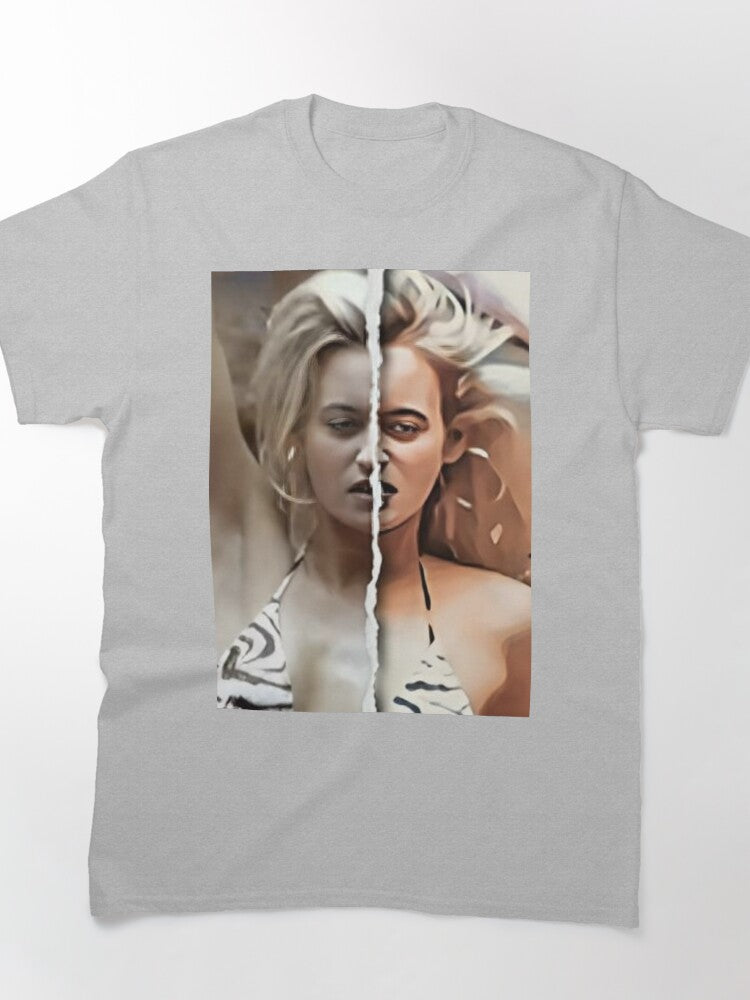 Duality Concept Art Abstract Symbolic Graphic Classic T-Shirt