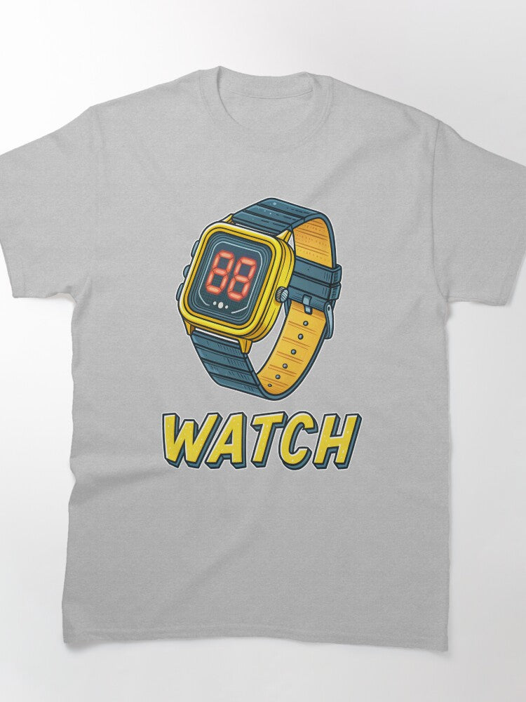 Watch Horology Minimalist Timepiece Graphic Classic T-Shirt