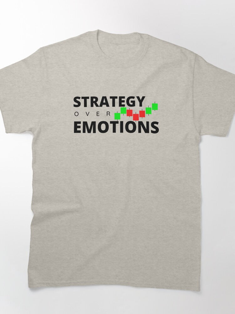Stock Market Strategy Over Emotions Financial Mantra Shirt